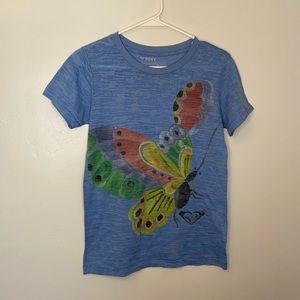 🦋Roxy Woman’s/Youth Butterfly Shirt Top in Blue